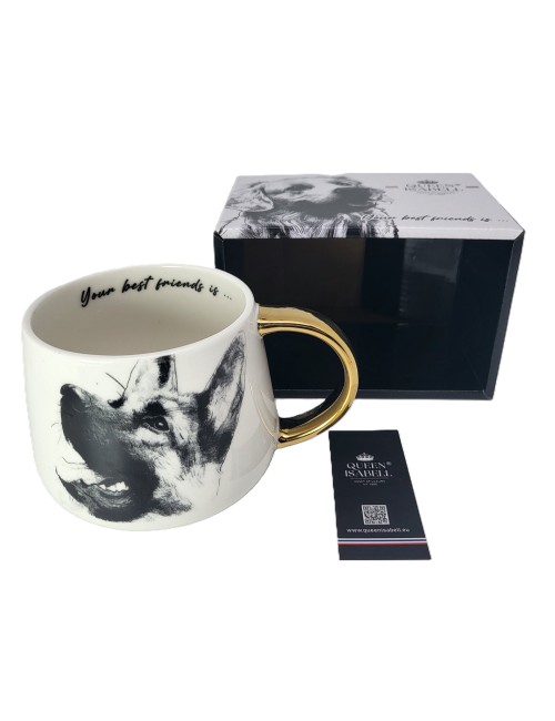 Duży złocony kubek -...