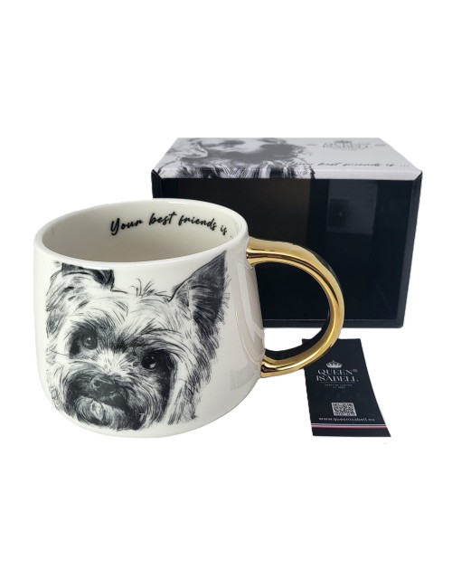 Duży złocony kubek - York