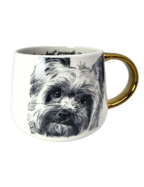 Duży złocony kubek - York