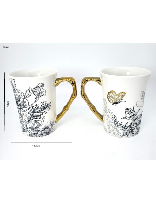 Zestaw kubków - Butterfly