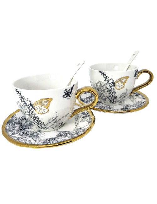 Zestaw filiżanek - Butterfly