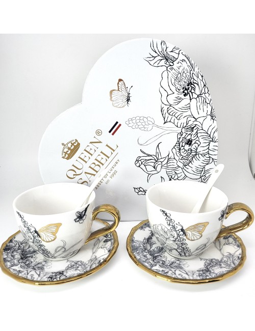 Zestaw filiżanek - Butterfly