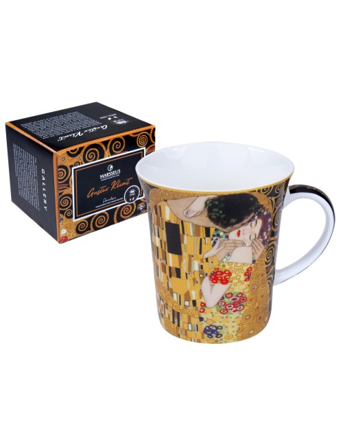 Kubek - G. Klimt, Pocałunek