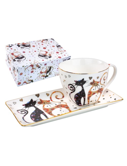 Filiżanka ze spodkiem -...