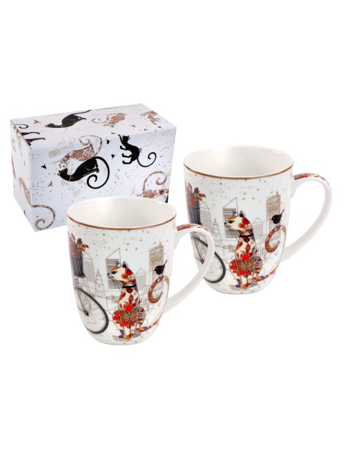 Zestaw 2 dużych kubków -...