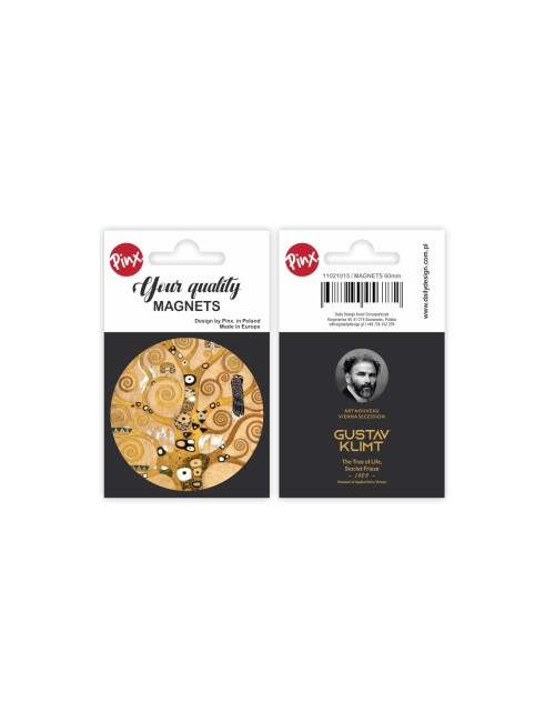 Okrągły magnes - G. Klimt,...