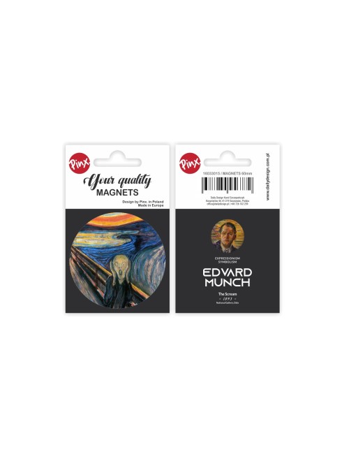 Okrągły magnes - E. Munch,...