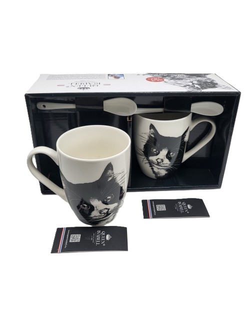 Zestaw kubków - Kot europejski
