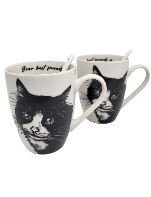 Zestaw kubków - Kot europejski