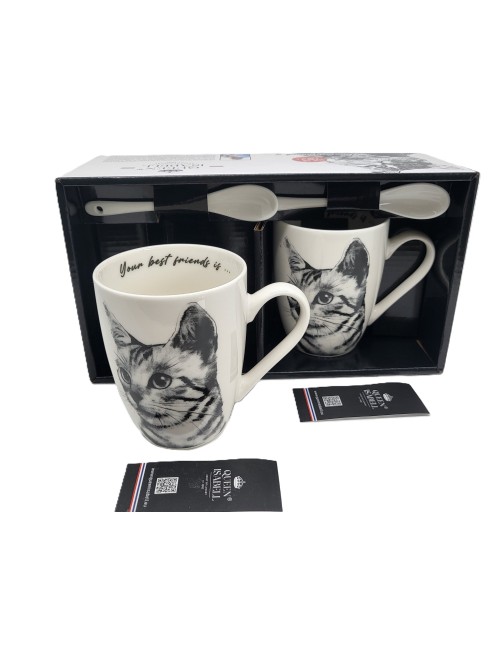 Zestaw kubków - Kot sokoke
