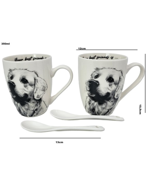 Zestaw kubków - Labrador