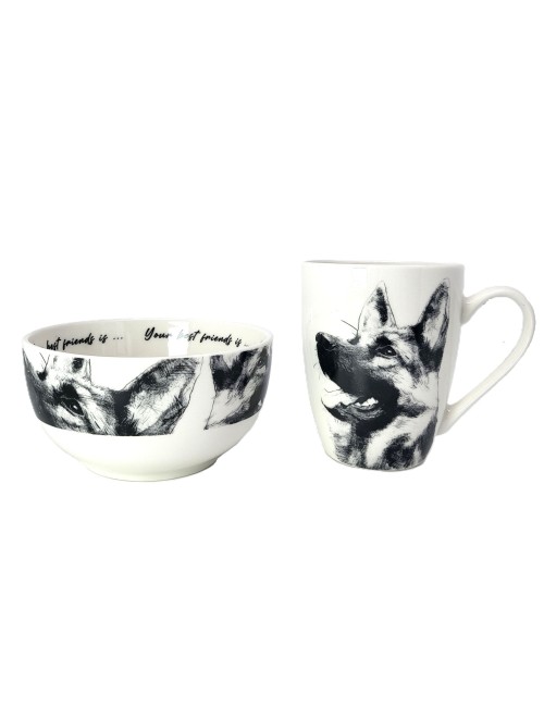 Kubek z miseczką - Owczarek...