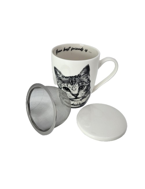 Kubek z zaparzaczem - Kot...