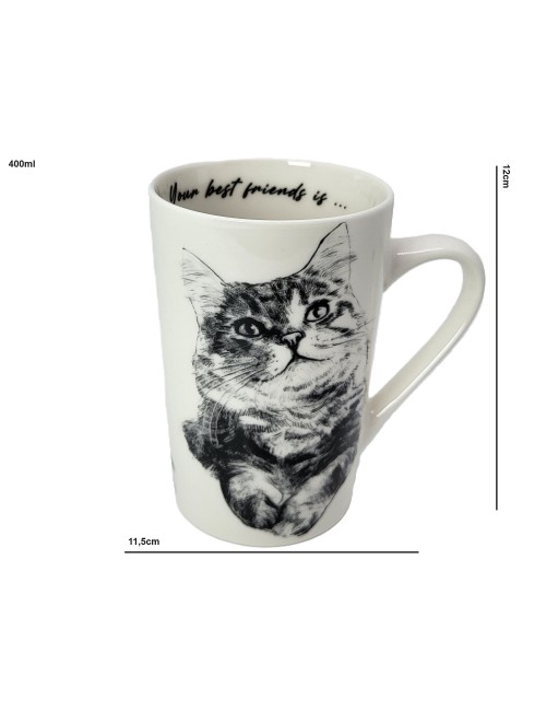 Duży kubek - Kot syberyjski