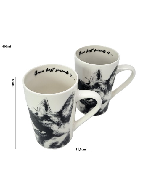 Zestaw dużych kubków -...