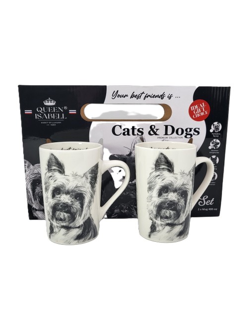 Zestaw dużych kubków - York