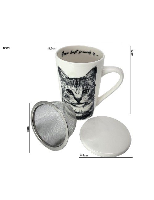 Duży kubek z zaparzaczem -...